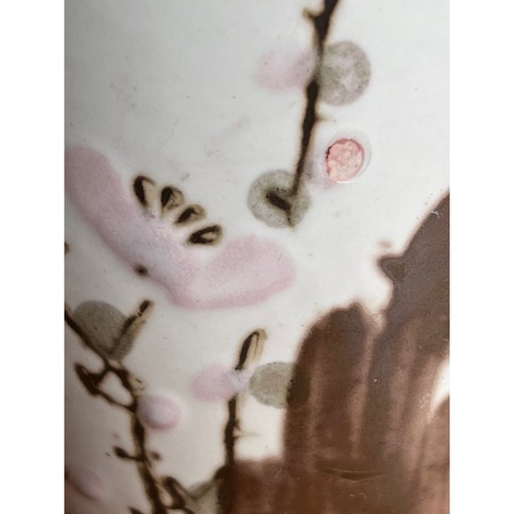 Vintage Unbranded Japanese Tea cups Water Cups set 2 cherry blossom - Picture 2 of 7